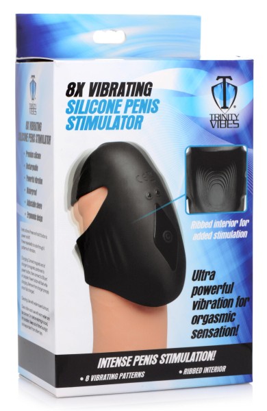 Trinity Vibes Silikon Penis-Vibrator Verpackung Vorne