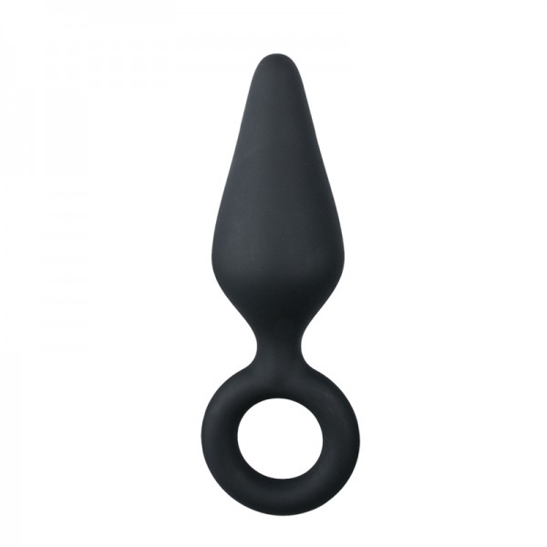 Easytoys Anal ButtPlug M (8 cm) mit Zugring