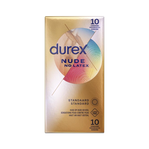 durex NUDE No Latex Kondome 10 Stück
