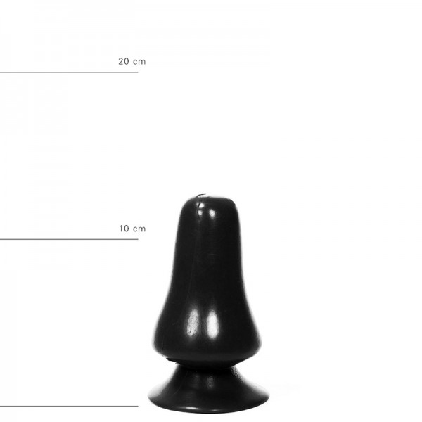 All Black schwarzer AnalPlug (12 cm lang)
