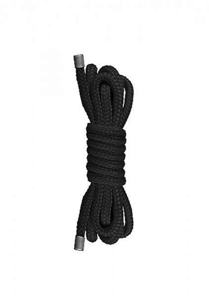 Japanisches Mini Fessel-Seil (1,5 m) Schwarz