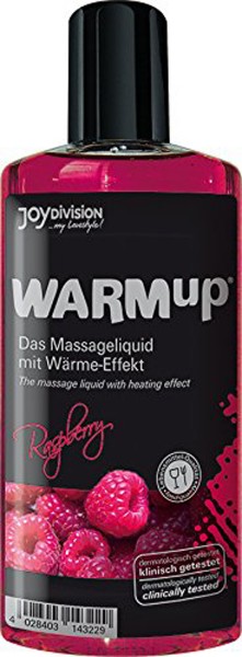 Joydivision Warm-Up Raspberry (Massage Öl) 150 ml