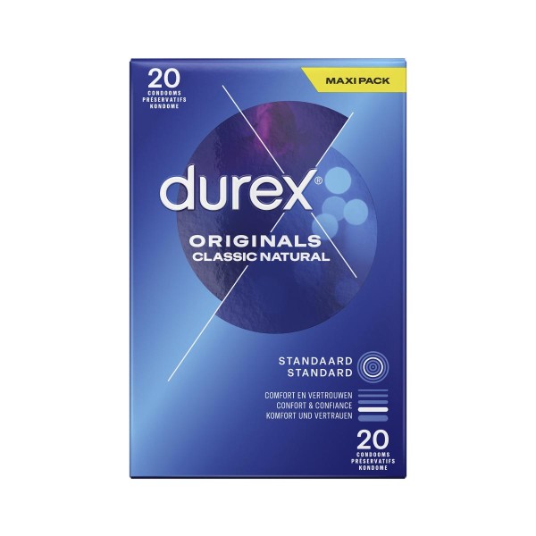 durex ORIGINALS Classic Natural 20 Stück