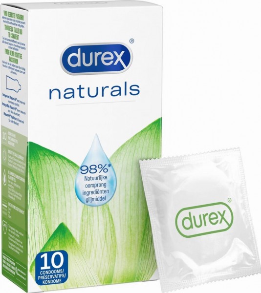Durex Naturals Kondome (Ultradrünn) 10 Stück