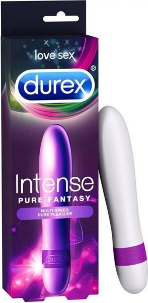 Durex Intense Pure Fantasy Vibrator Weiß Verpackung Vorne