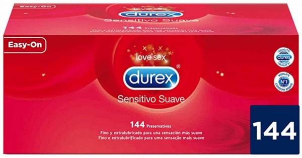durex sensitivo suave kondome 144 stück