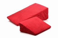 BEDROOM BLISS Love Cushion Set Rot